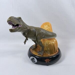 Universal Studios Jurassic Park T Rex Night Light Lamp Volcano Mountain T-Rex